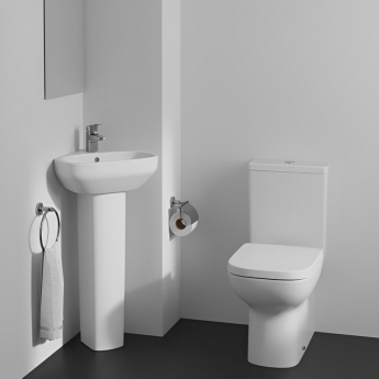 Ideal Standard I.Life A Rimless Close Coupled Back to Wall Toilet with Push Button Cistern - Standard Seat