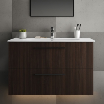 Ideal Standard i.Life A 1000mm 2-Drawer Wall Hung Vanity Unit | Product Image