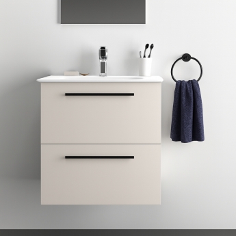 Ideal Standard i.Life A 600mm 2-Drawer Wall Hung Vanity Unit | Product Image
