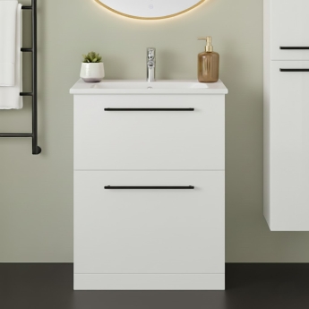 Ideal Standard i.Life A 600mm 2-Drawer Floor Standing Vanity Unit | Product Image