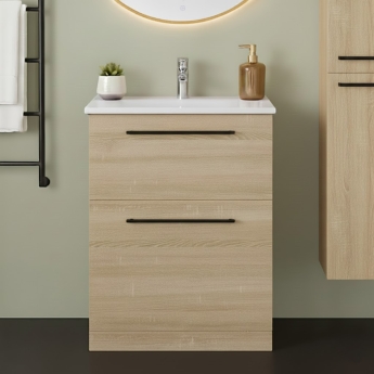 Ideal Standard i.Life A 600mm 2-Drawer Floor Standing Vanity Unit | Product Image
