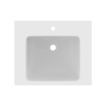 Ideal Standard I.Life B Wall Hung Basin 610mm Wide - 1 Tap Hole | Product Image