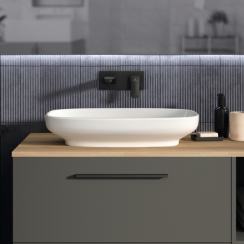 Ideal Standard I.Life B Vessel Sit-On Countertop Basin 600mm Wide - White | Product Image