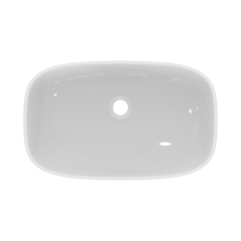 Ideal Standard I.Life B Vessel Sit-On Countertop Basin 600mm Wide - White | Product Image