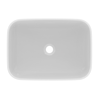 Ideal Standard I.Life B Vessel Sit-On Countertop Basin 500mm Wide - White | Product Image