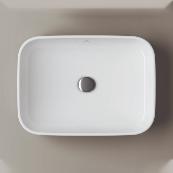 Ideal Standard I.Life B Vessel Sit-On Countertop Basin 500mm Wide - White | Product Image