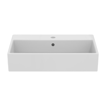 Ideal Standard I.Life B Vessel Sit-On Countertop Basin 605mm Wide - White | Product Image