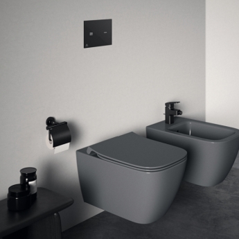 Ideal Standard I.Life B Rimless Wall Hung Toilet Pan Excluding Seat - Gloss Grey