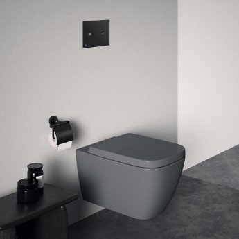 Ideal Standard I.Life B Rimless Wall Hung Toilet Pan Excluding Seat - Gloss Grey