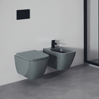 Ideal Standard I.Life B Rimless Wall Hung Toilet Pan Excluding Seat - Gloss Grey