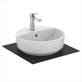 Ideal Standard I.Life O Vessel Sit-On Countertop Basin 400mm Wide - White | Product Image