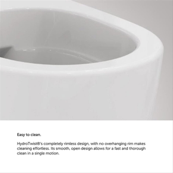 Ideal Standard I.Life O Rimless Wall Hung Toilet (inc Soft Close Slim Seat) | Product Image