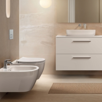 Ideal Standard I.Life O Rimless Wall Hung Toilet (inc Soft Close Slim Seat) | Product Image