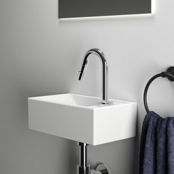 Ideal Standard I.Life S Vessel Washbasin 370mm Wide Right Hand - 1 Hap Hole | Product Image