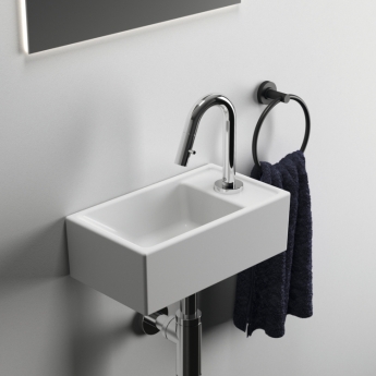 Ideal Standard I.Life S Vessel Washbasin 370mm Wide Right Hand - 1 Hap Hole