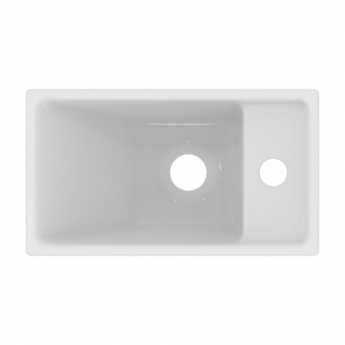 Ideal Standard I.Life S Vessel Washbasin 370mm Wide Right Hand - 1 Hap Hole