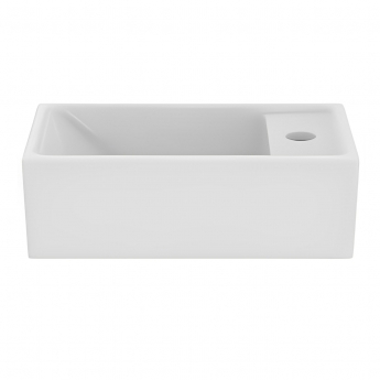 Ideal Standard I.Life S Vessel Washbasin 370mm Wide Right Hand - 1 Hap Hole