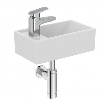 Ideal Standard I.Life S Vessel Washbasin 370mm Wide Left Hand - 1 Hap Hole