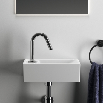 Ideal Standard I.Life S Vessel Washbasin 370mm Wide Left Hand - 1 Hap Hole