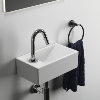 Ideal Standard I.Life S Vessel Washbasin 370mm Wide Left Hand - 1 Hap Hole | Product Image