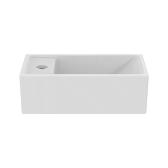 Ideal Standard I.Life S Vessel Washbasin 370mm Wide Left Hand - 1 Hap Hole | Product Image