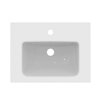 Ideal Standard I.Life S Compact Wall Hung Basin 500mm Wide - 1 Tap Hole | Product Image