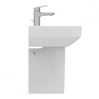 Ideal Standard I.Life S Compact Basin and Semi Pedestal 500mm Wide - 1 Tap Hole