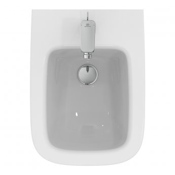 Ideal Standard I.Life S Wall Hung Bidet 355mm Wide - 1 Tap Hole