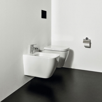 Ideal Standard I.Life S Wall Hung Bidet 355mm Wide - 1 Tap Hole