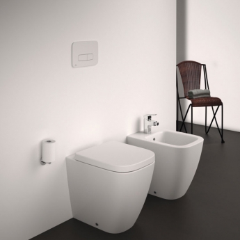 Ideal Standard I.Life S Back to Wall Bidet 360mm Wide - 1 Tap Hole