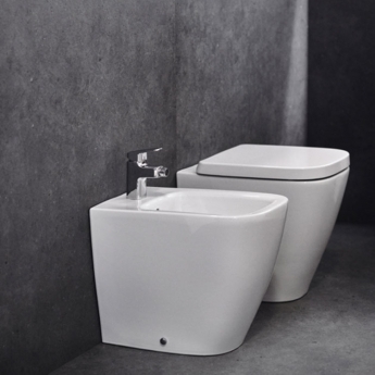 Ideal Standard I.Life S Back to Wall Bidet 360mm Wide - 1 Tap Hole