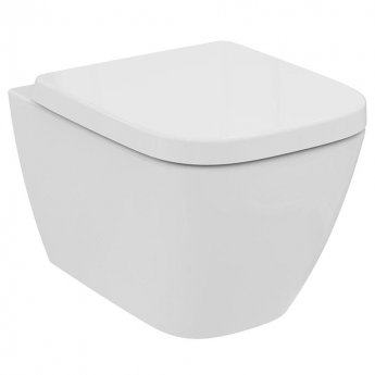 Ideal Standard I.Life S Rimless Back to Wall Toilet 480mm Projection - Soft Close Seat