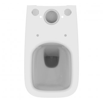 Ideal Standard I.Life S Rimless Back to Wall Close Coupled Toilet with 6/4 Litre Cistern - Soft Close Seat