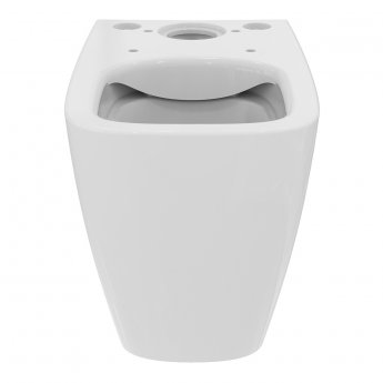 Ideal Standard I.Life S Rimless Corner Close Couple Toilet with 6/4 Litre Push Button Cistern - Soft Close Seat