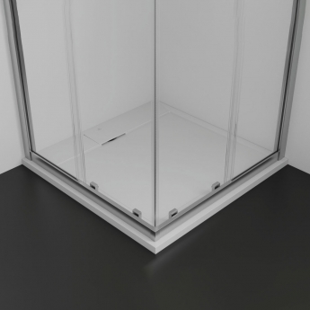 Ideal Standard I.Life Ultra Flat Square Shower Tray 900mm x 900mm - White