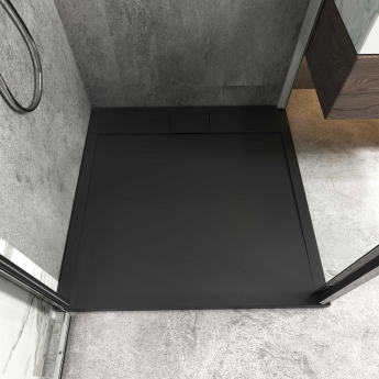 Ideal Standard I.Life Ultra Flat Square Shower Tray 800mm x 800mm - Black
