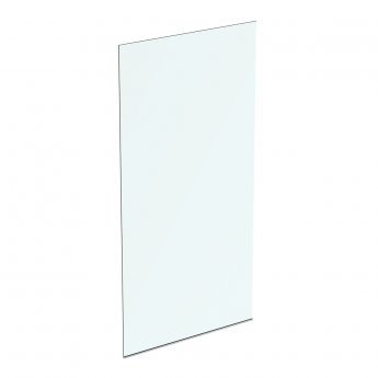 Ideal Standard I.Life Wetroom Screen Dual Access 2000mm High x 1000mm Wide 8mm Glass - Bright Silver