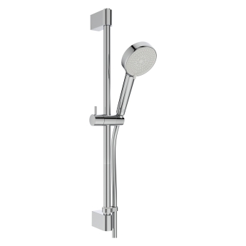 Ideal Standard Idealrain Shower Slide Rail Kit 600mm with Two Function Handset - Chrome | Product Image