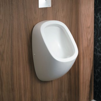 Ideal Standard Jasper Morrison Bowl Rim Flush Fully Concealed Urinal 355mm Wide White