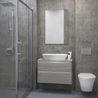 Ideal Standard Oleas M1 Mechanical Dual Flush Plate - Chrome | Product Image