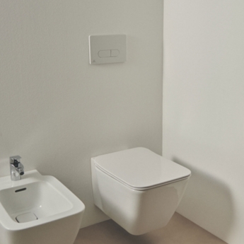 Ideal Standard Oleas M1 Mechanical Dual Flush Plate - White
