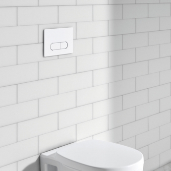 Ideal Standard Oleas M1 Mechanical Dual Flush Plate - White