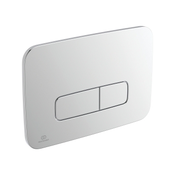 Ideal Standard Oleas M3 Mechanical Dual Flush Plate - Chrome | Product Image