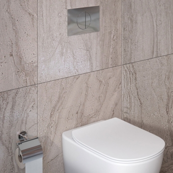 Ideal Standard Oleas M5 Mechanical Dual Flush Plate - Chrome