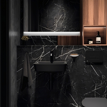 Ideal Standard Basin Bottle Trap - Silk Black