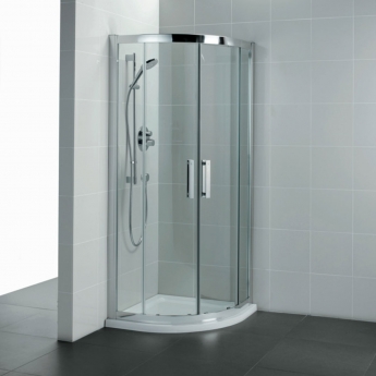 Ideal Standard Simplicity Low Profile Quadrant Flat Top Shower Tray with Waste 800mm x 800mm - White