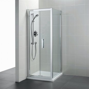 Ideal Standard Synergy In-Fold Shower Door - 8mm Glass