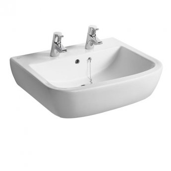 Ideal Standard Tempo Washbasin 600mm Wide 2 Tap Hole