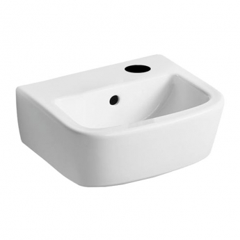 Ideal Standard Tempo Handrinse Washbasin 350mm Wide Right Hand 1 Tap Hole