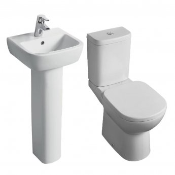 Ideal Standard Tempo Toilet and Basin Bathroom Suite | ISPK475 | Modern